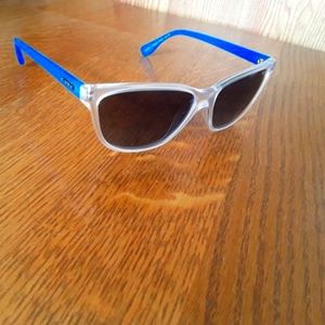 Silver/Blue Vogue Sunglasses